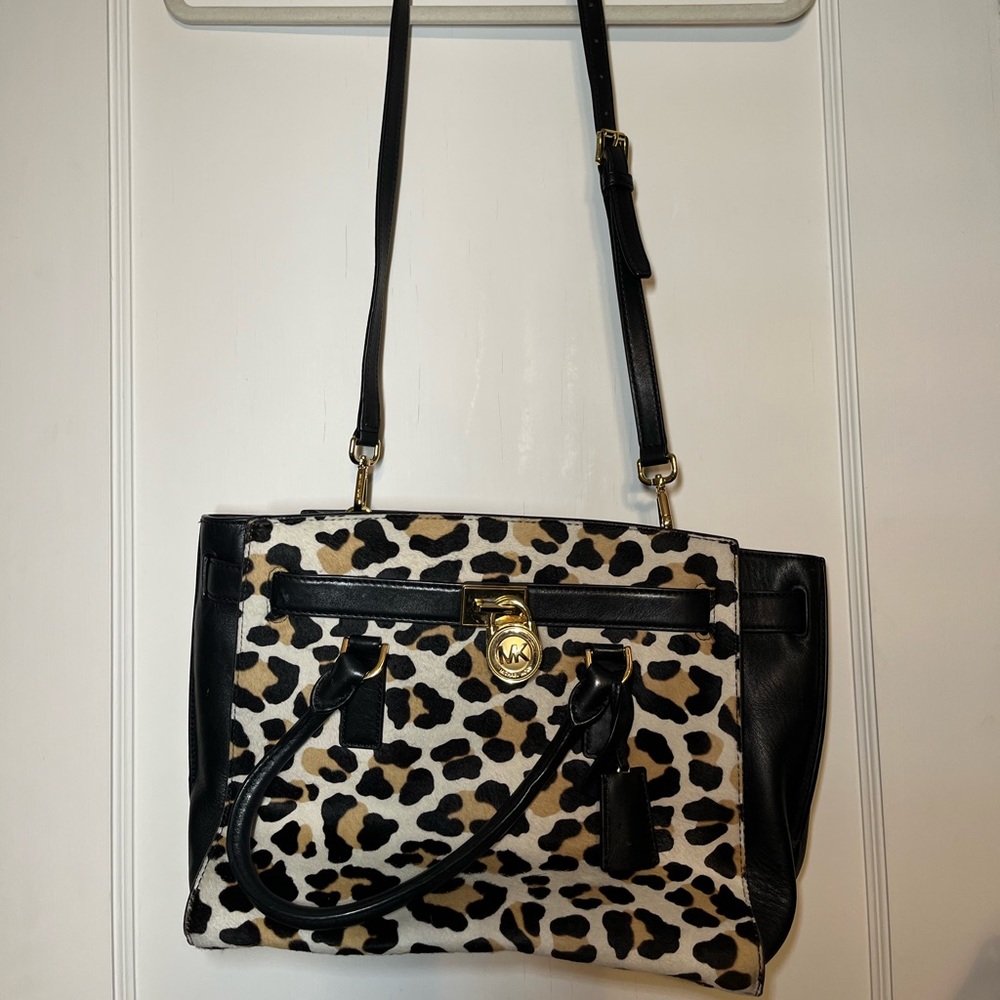 Michael Kors Faux Cheetah Fur Bag